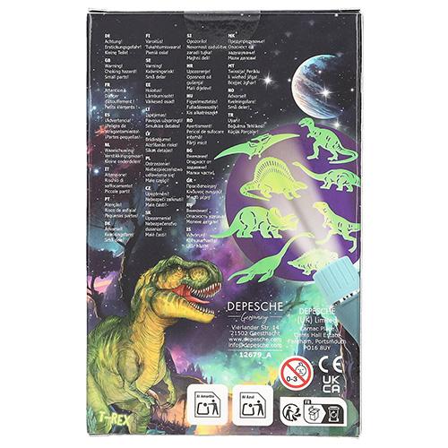 Glow-in-the-dark dinosaurs Dino World Glow in the dark