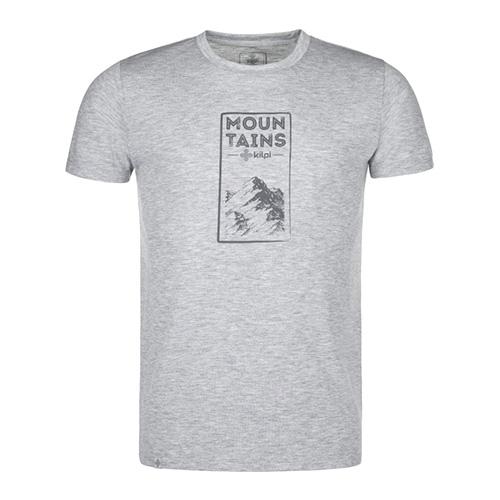 Herren-T-Shirt Kilpi Garove - Farbe: Grau, Größe: S