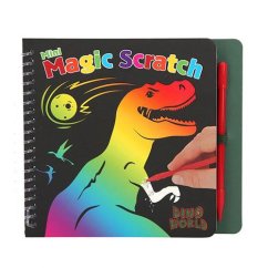 Škrabací sešit Dino World