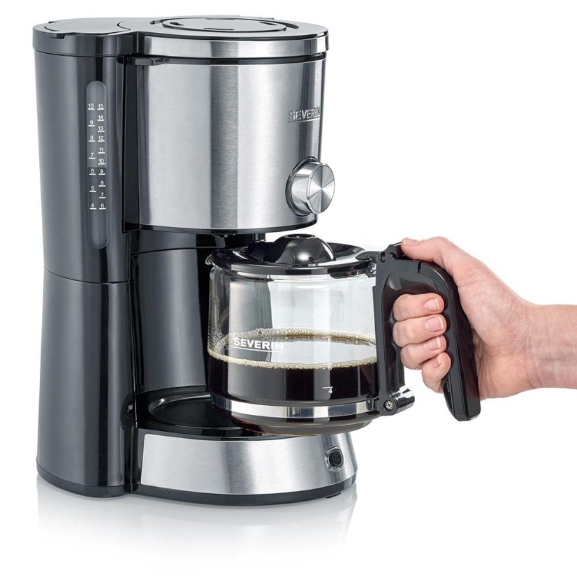 Kaffeemaschine Severin KA 4825 Edelstahl