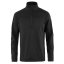 Pánská mikina Fjällräven Abisko Lite Fleece Half Zip M - Farba: Čierna, Veľkosť: S