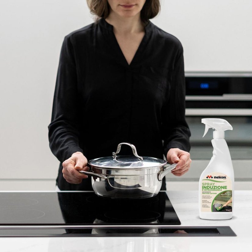 Meliconi 621034 Spray for Induction Cooktops and Glass-Ceramic Surfaces