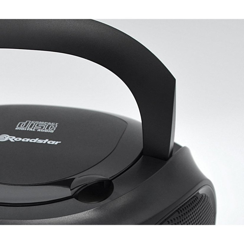 Roadstar CDR-375D+/BK čierny prenosný prehrávač