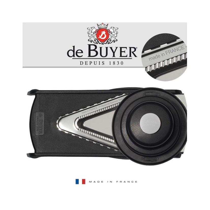 De Buyer Kobra V Axis 2011.01 čierny krájač