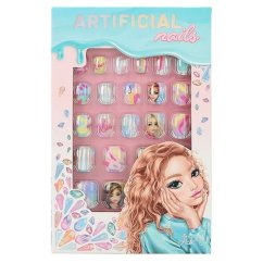 Top Model Lizzy artificial nail set, turquoise