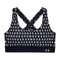 Women's Under Armour Mid Crossback Printed Bra