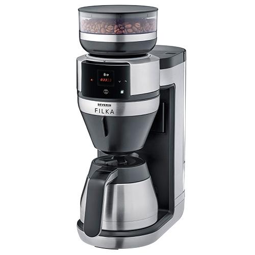 Kaffeemaschine Severin Filka KA 4853 schwarz-silber