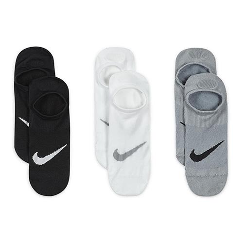 Nike Everyday Lightweight Socks - Color: Black/white, Size: L