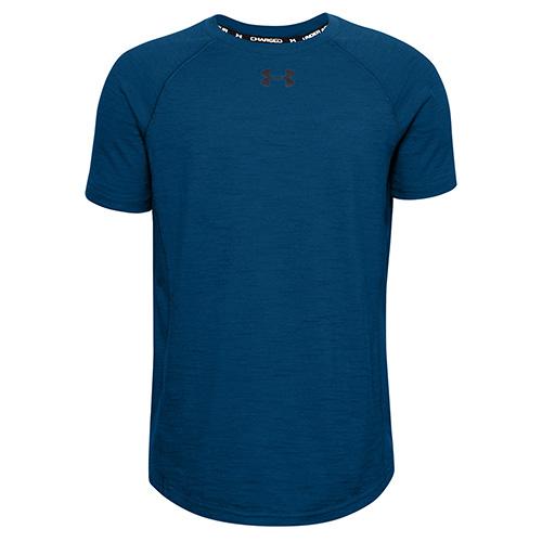 Under Armour UA Charged Cotton SS Kids' T-Shirt - Color: Blue, Size: L