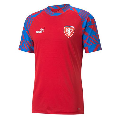 Men's Puma FACR Prematch Jersey Tee - Color: Red, Size: S