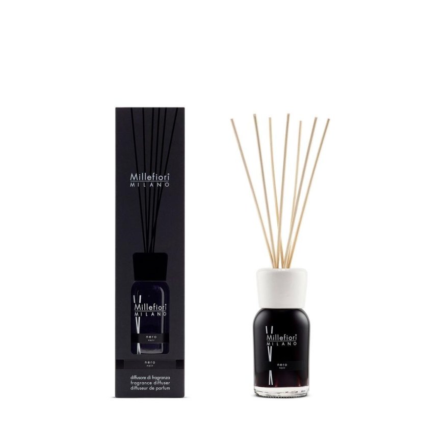 Diffusor Millefiori Milano Natural, Nero, 100 ml
