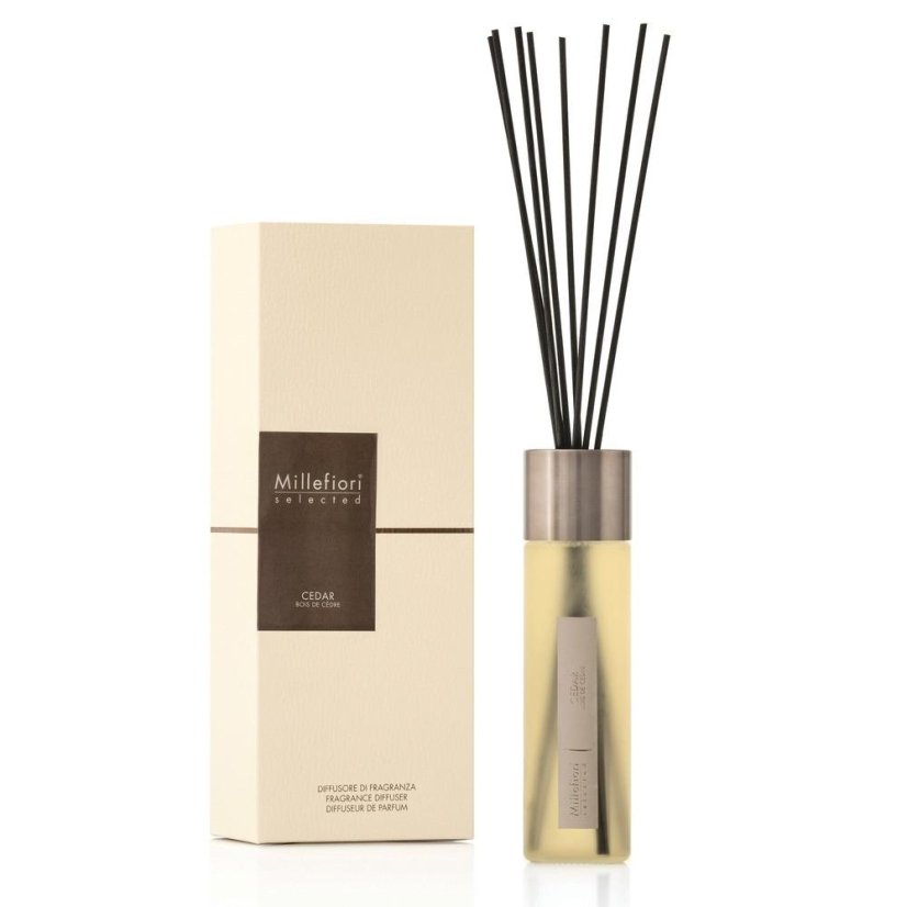 Millefiori Milano Selected Diffuser, Cedar, 350 ml