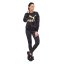 Damen-Sweatshirt Puma Classics Graphics AOP Crew Sweat - Farbe: Schwarz, Größe: S