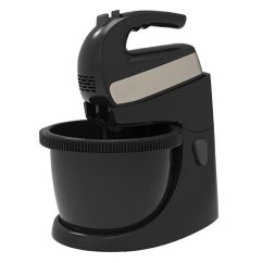 Black+Decker BXMXA500E Black Hand Mixer with Bowl