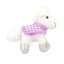 Miss Melody plush keyring, white horse