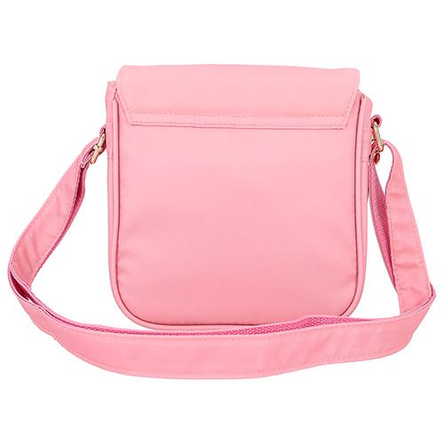 Crossbody Miss Melody, 3 horses running, pink
