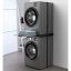 Universal adapter between the handle and the dryer with a wooden shelf Meliconi Torre DARK 656128 black