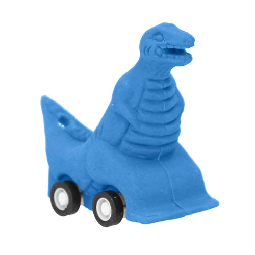 Gumi dinoszaurusz Dino World T-Rex kék
