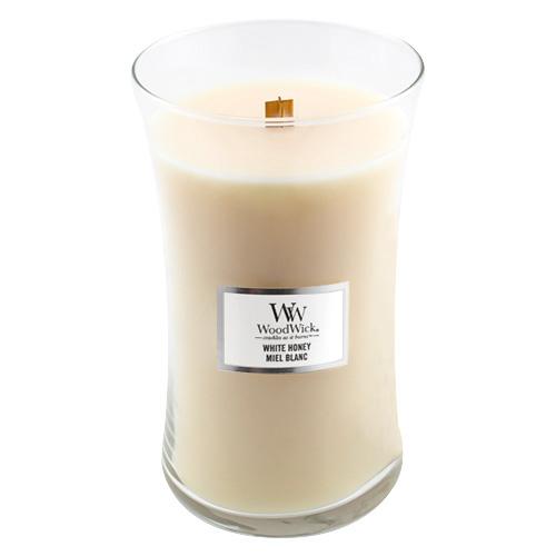 WoodWick Large Candle, White Honey WoodWick Large Candle, White Honey