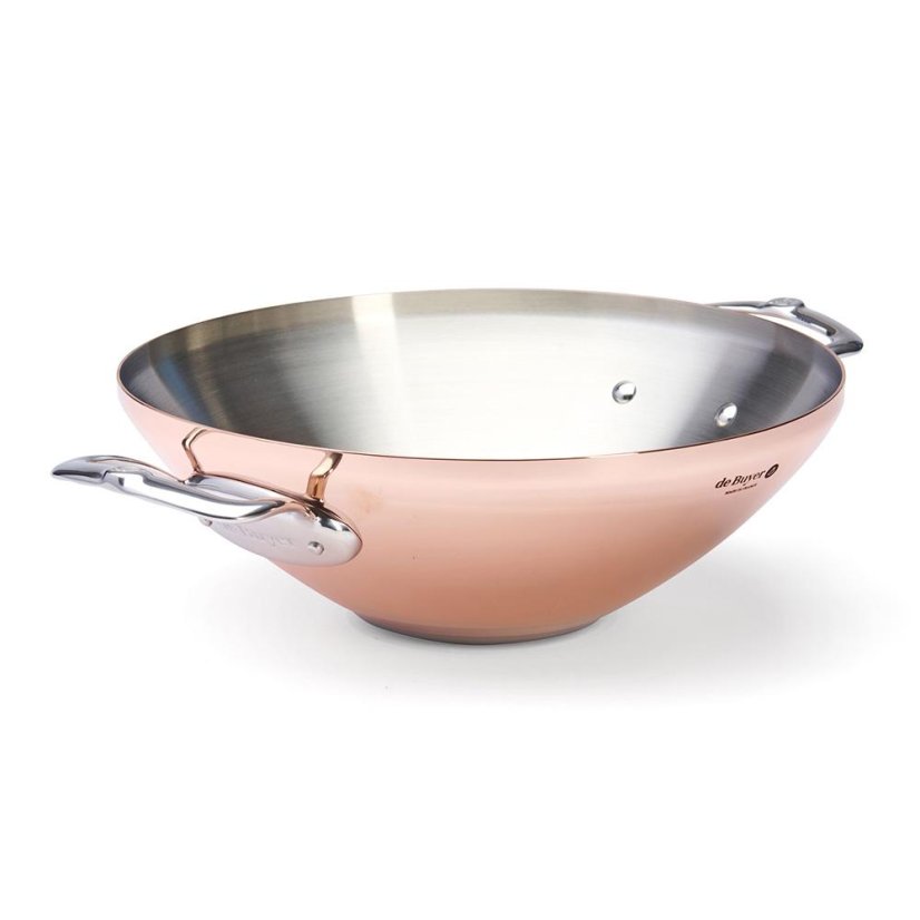 De Buyer Prima Matera Wok 6247.32 edény, 32 cm