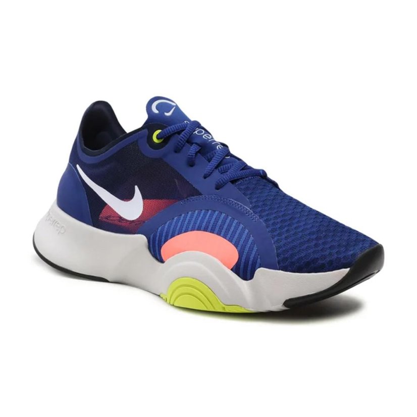 Pánská fitness obuv Nike SuperRep Go Royal Blue Cyber - Kolor: Niebieski, Rozmiar: 42
