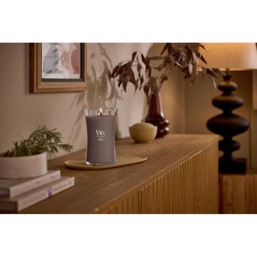 WoodWick Large Candle, Iris Woods