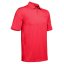 Pánské tričko Under Armour CC Scramble Polo - Barva: Bílá, Velikost: M