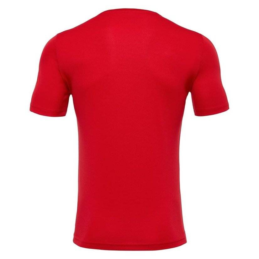Macron Rigel Hero SS Kids' Jersey - Color: Wine red, Size: XS