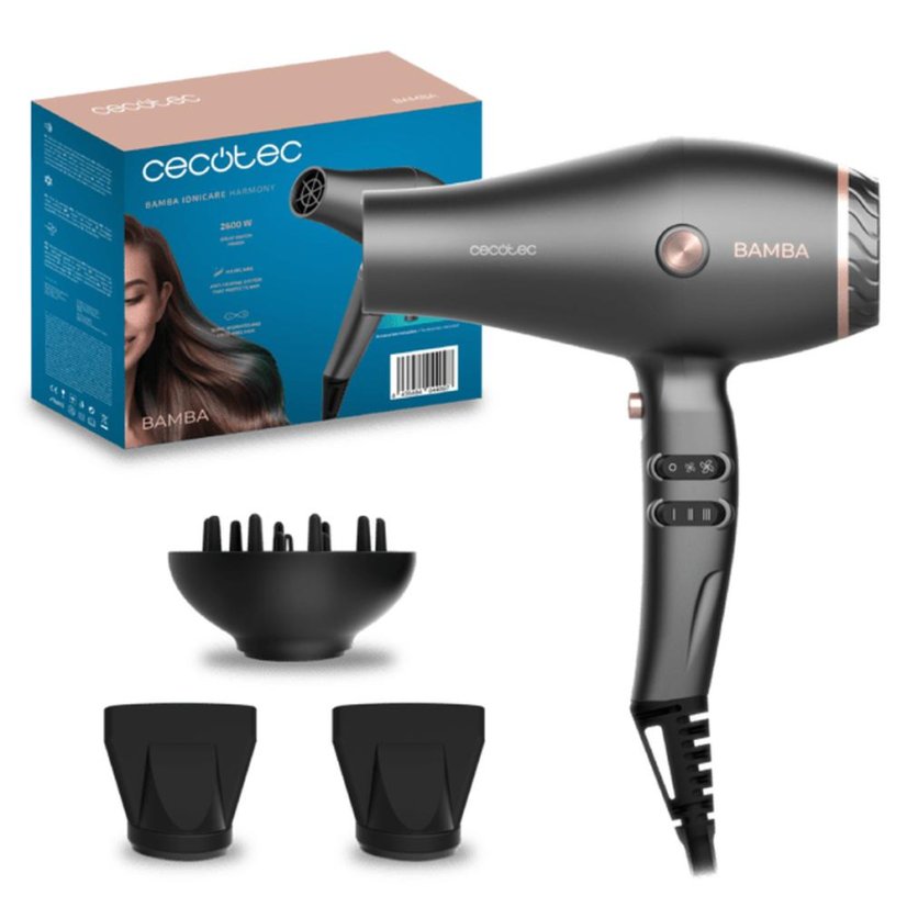 Haartrockner Cecotec Bamba Ionicare 4409 schwarz