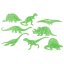 Glow-in-the-dark dinosaurs Dino World Glow in the dark