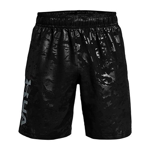 Pánské kraťasy Under Armour Woven Emboss Shorts - Barva: Černá, Velikost: L