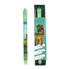 Zmywalny długopis żelowy z zakrętką Dino World