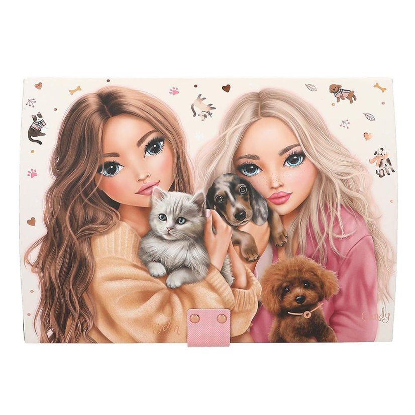 Schmuckkästchen mit Schloss und Melodie Top Model Fur Ever Friends Hayden & Candy