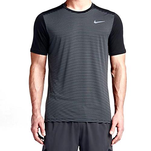 Pánské tričko Nike Dri-FIT Racing Printed - Barva: Černá, Velikost: L