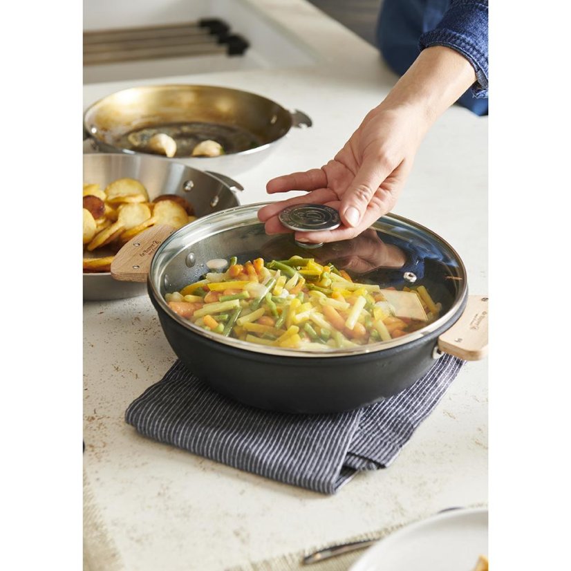 De Buyer ALCHIMY 3428.32 glass lid, 32 cm