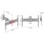 Meliconi FlatStyle FDRP 600 580471 black double rotation TV mount