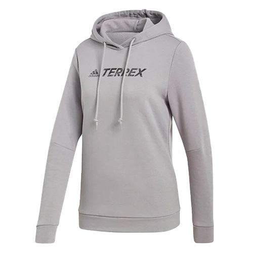 Dámská mikina Adidas Terrex Graphic Logo - Farbe: Grau, Größe: XL