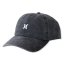 Damen-Baseballkappe Hurley Mom Iconic - Farbe: Schwarz