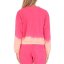 Damen-Sweatshirt Hurley Tie Dye Cropped Crew - Farbe: Rosa, Größe: L