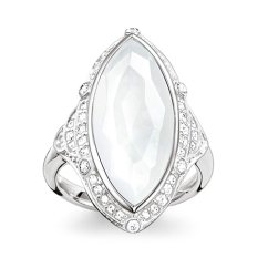 Prsten Thomas Sabo White Lotos TR2041-690-14-52