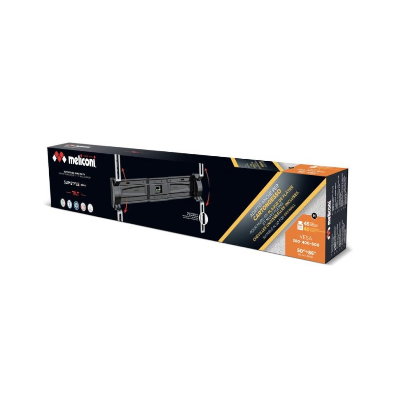 TV-Halterung (Wand/Trockenbau) Meliconi 480996  SlimStyle Plus 600ST CG