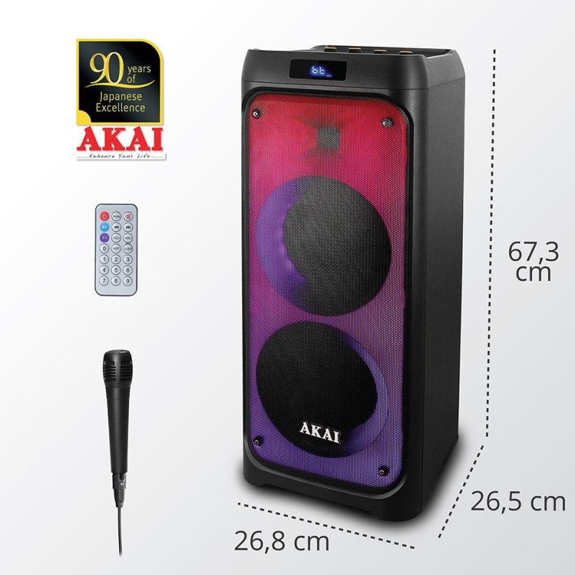 AKAI Party speaker 260 black