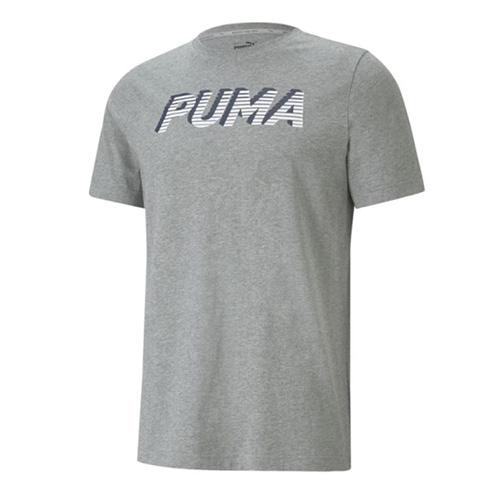 Pánske tričko Puma Modern Sports Logo Tee - Farba: Čierna, Veľkosť: M