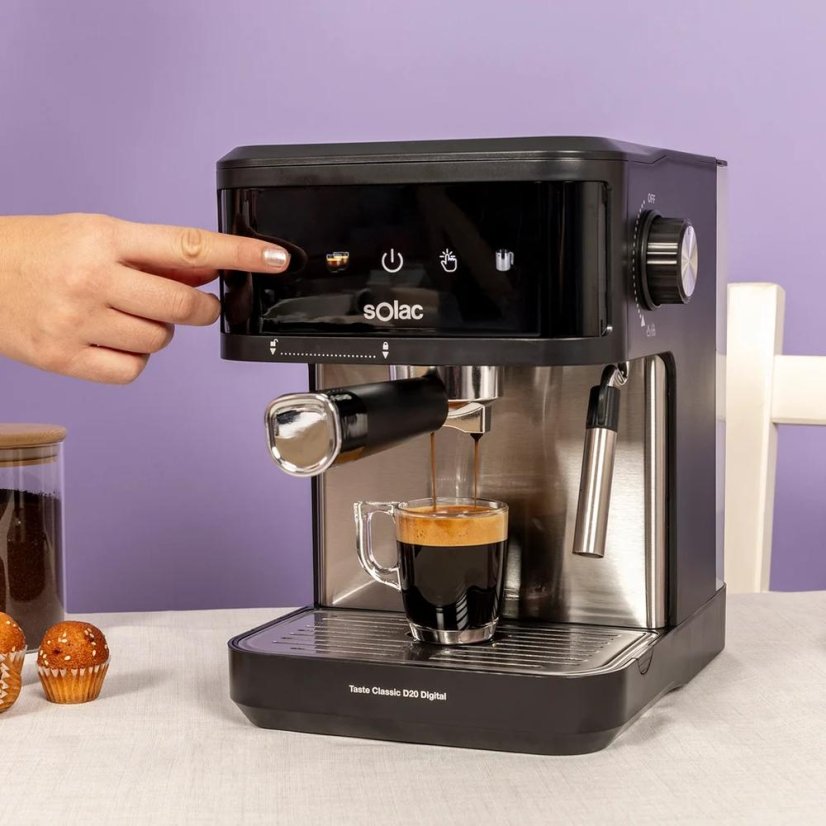 Espressomaschine Solac CE4421 Taste Classic D20 Digital,