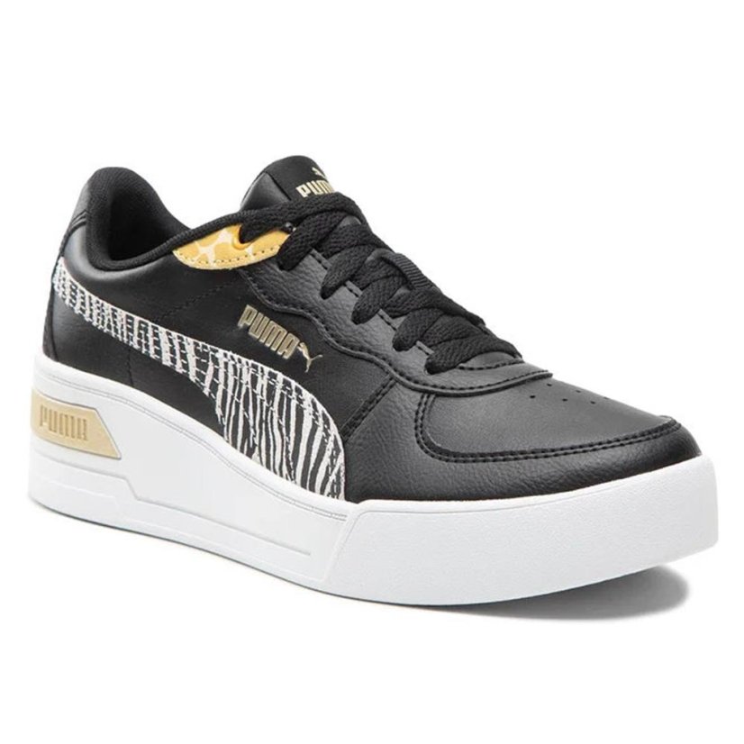 Damen-Sneakers Puma Skye Wedge Safari - Farbe: Schwarz, Größe: 36
