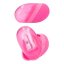 Heart-shaped eraser and Top Model Best Friend pencil sharpener, dark pink