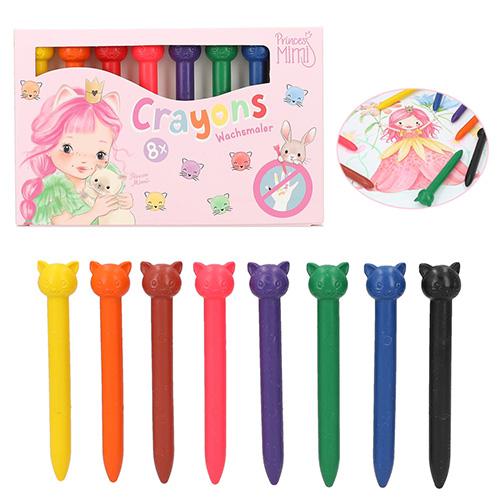 Princess Mimi 8x Crayons Wachsmaler
