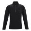 Pánska mikina Under Armour Recover Fleece 1/4 Zip - Farba: Čierna, Veľkosť: L