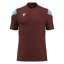 Macron Polis Kinder-Sporttrikot - Farbe: Rot/Weiß, Größe: XXS