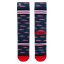 Herren-Socken XPOOOS Supercar - Farbe: Blau/Rot, Größe: 39/42
